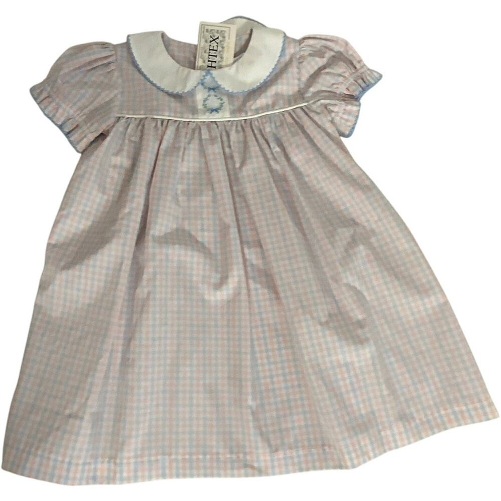 Ishtex Plaid Girl's Dress NWT size 4T